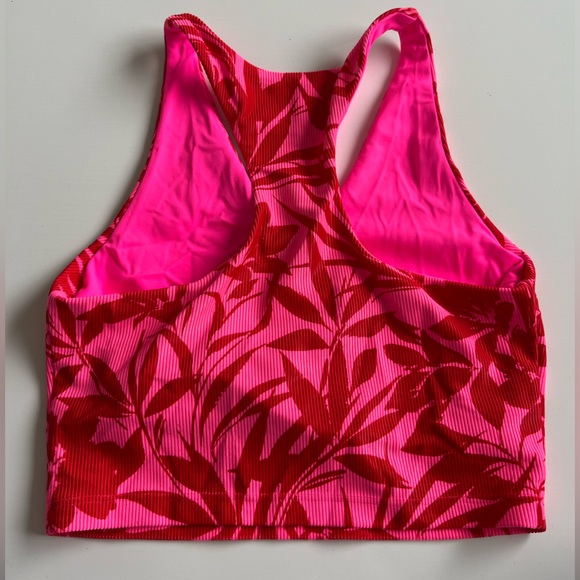 Beach Riot Pink and Red Sport Top - Picture 3 of 5